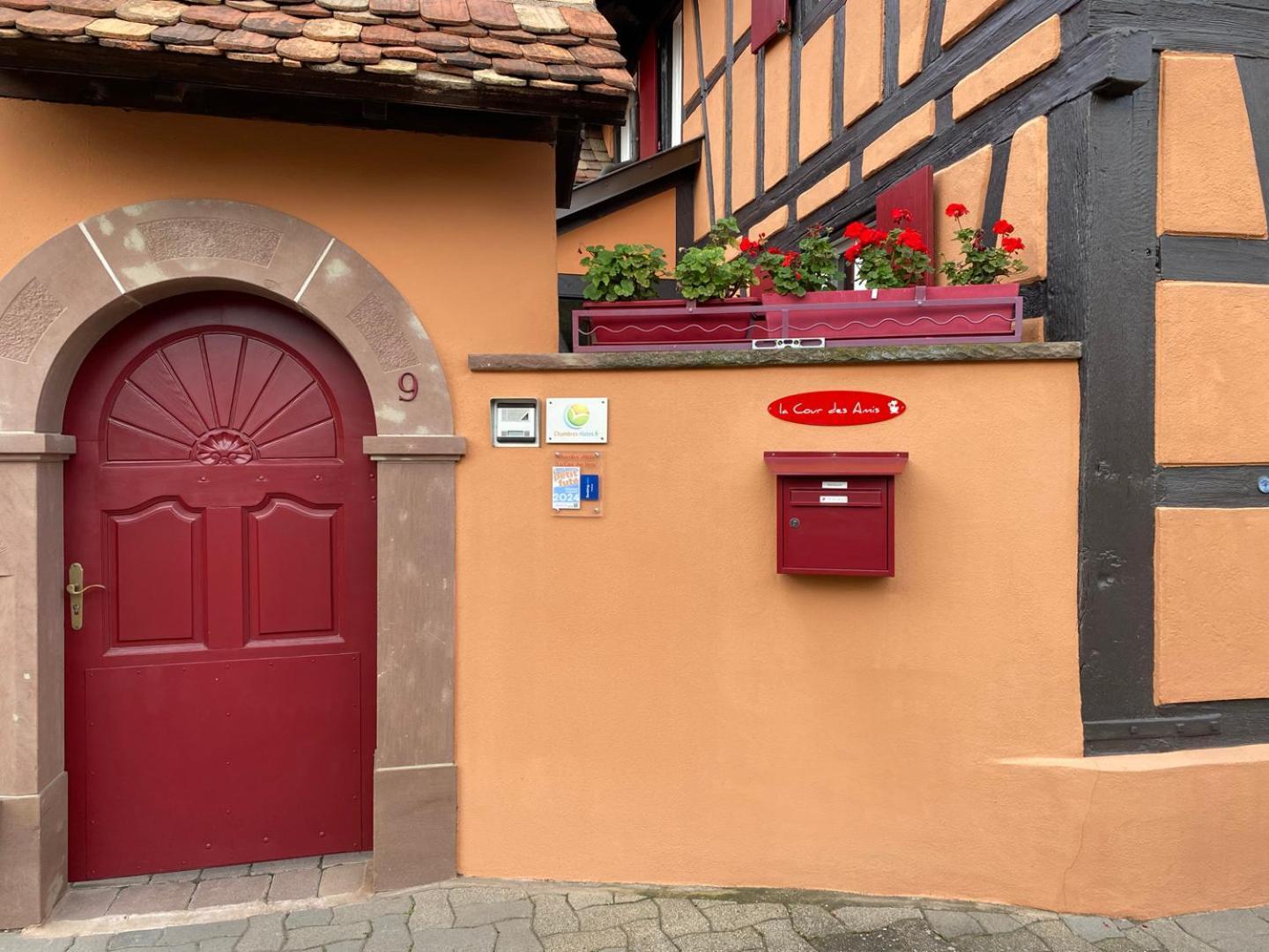La Cour Des Amis Acomodação com café da manhã Vendenheim Exterior foto