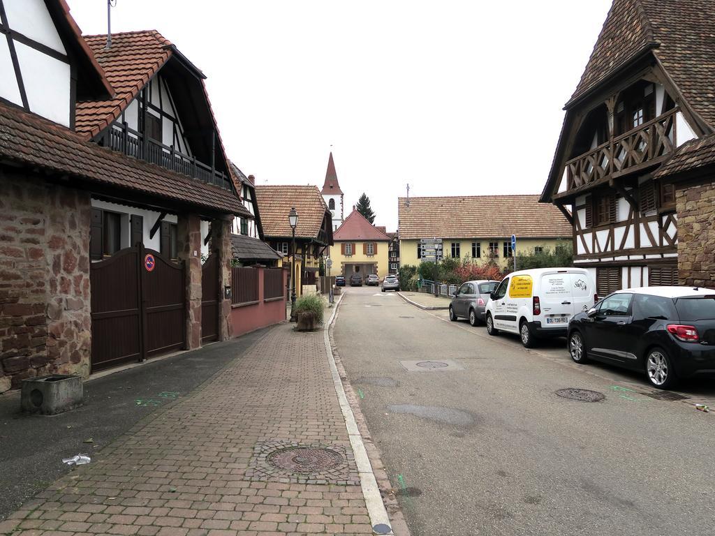 La Cour Des Amis Acomodação com café da manhã Vendenheim Exterior foto